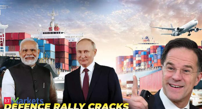 india defence stocks: Two Sharp with ET: Defence stock boom cools, NATO warns India on Russia trade - The Economic Times Video