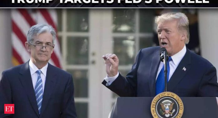 Jerome Powell: 'Numbskull': Trump attacks Fed chair Powell again, says ‘he’ll be gone soon anyway' - The Economic Times Video