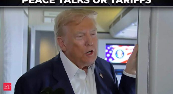 '10-day countdown...': Trump threatens tariffs on Russia over Ukraine stalemate - The Economic Times Video