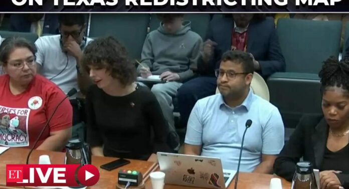 LIVE | Texas Senate special committee holds hearing after House Dems walkout on redistricting map - The Economic Times Video