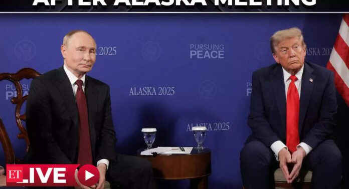 LIVE | Alaska Summit: Trump, Putin hold press conference after talks over Ukraine peace deal - The Economic Times Video