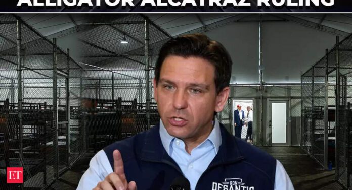 'Not going to deter us': DeSantis responds to Alligator Alcatraz ruling, touts ‘deportation depot’ - The Economic Times Video