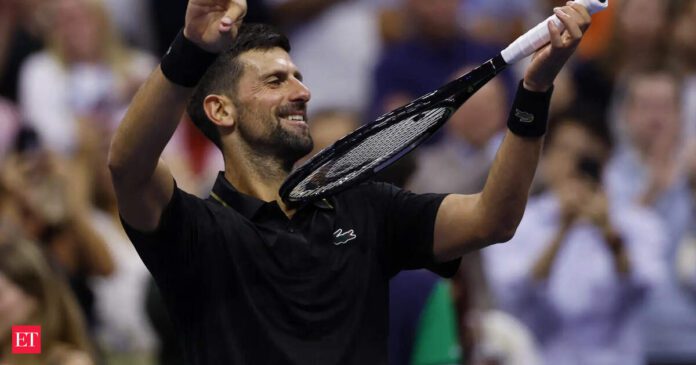 Ageless Novak Djokovic makes history as oldest man in US Open last 16 in 34 years
