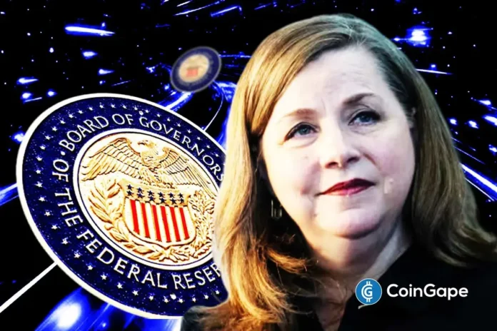 An image of Michelle Bowman to represent the call for a Fed rate cut