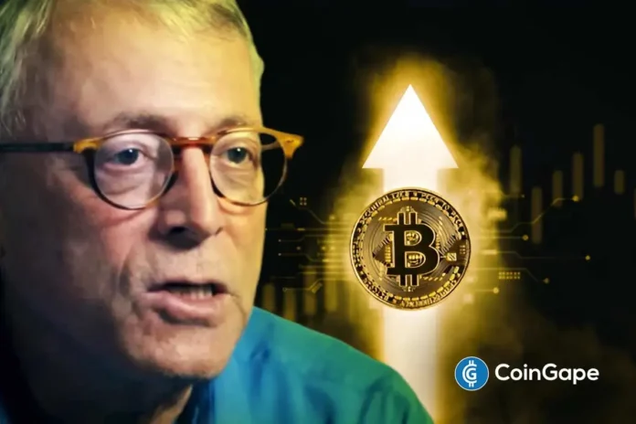 an image describing Peter Brandt's prediction about Bitcoin replacing gold as a store of value