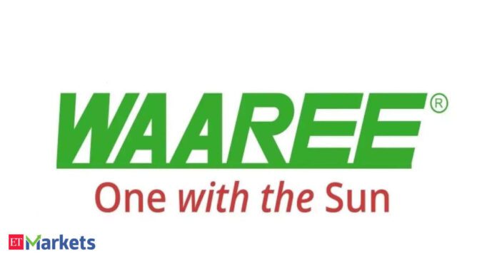 Waaree Energies shares in focus on Rs 192 crore acquisition of 64% stake in Kotson’s Pvt Ltd