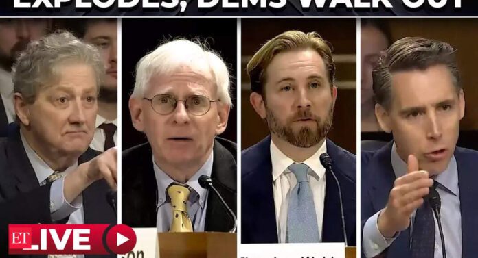 'Who was the real President?': Senators explode over autopen scandal at ‘Biden cover-up’ hearing - The Economic Times Video