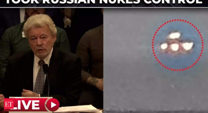 ufo hearing: UFO Hearing | 'Seconds away from WW3…': Whistleblower reveals shocking details at House hearing - The Economic Times Video