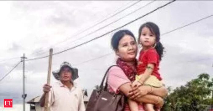 Manipur flooded as monsoon lashes valley districts