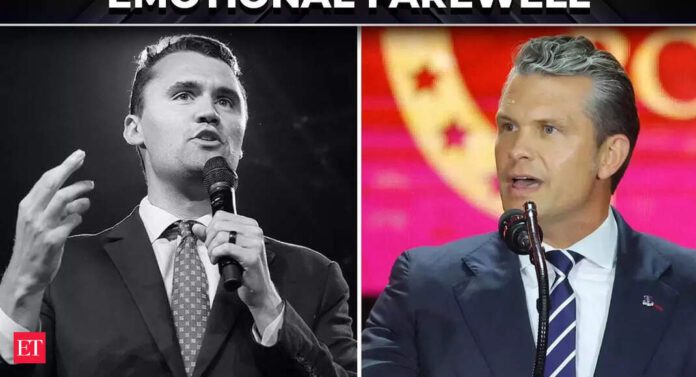 ‘He lived and died speaking the truth’: Defense Secy Hegseth pays emotional tribute to Charlie Kirk - The Economic Times Video