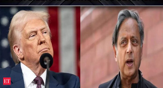 Tharoor surprised at Indian-American diaspora's ‘silence’ over H-1B visa fee, Trump tariffs - The Economic Times Video