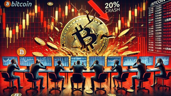 What's Next For The Bitcoin Price? Expert Forecasts Potential 20% Price Crash Ahead