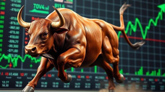ET Market Watch: Sensex surges 484 points, Nifty tops 25,700 as banks, auto & telecom lead rally