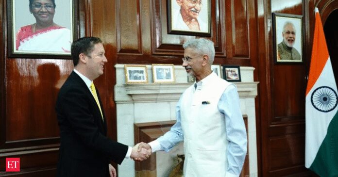 Jaishankar meets US Ambassador-designate Sergio Gor in New Delhi; discusses India-US ties