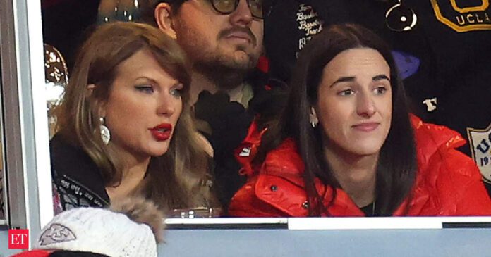 Taylor Swift and Caitlin Clark attend Chiefs-Lions game together at Arrowhead Stadium