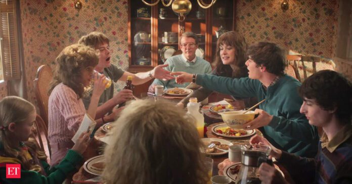 stranger things final season: Stranger Things Season 5 Major Revelations: Will it release in theaters and what does the Upside Down is means? Here's episode count, final scene, filming, first look image