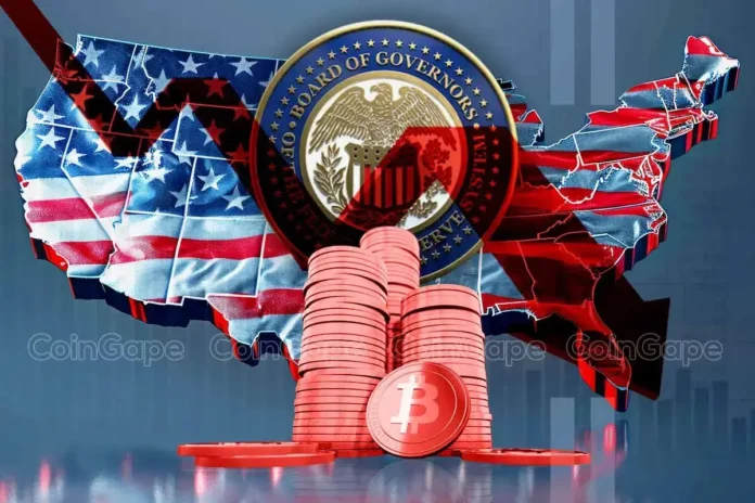 An image to represent the Fed meeting and crypto market